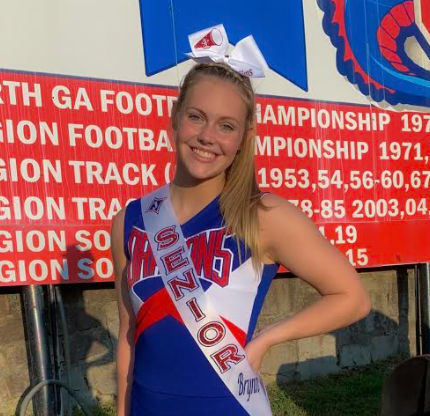 NAMED ALL STATE CHEERLEADER